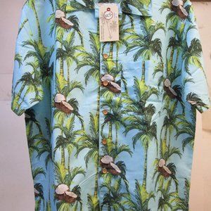RSS Surf 100% Cotton Hawaiian Pocketed Shirt